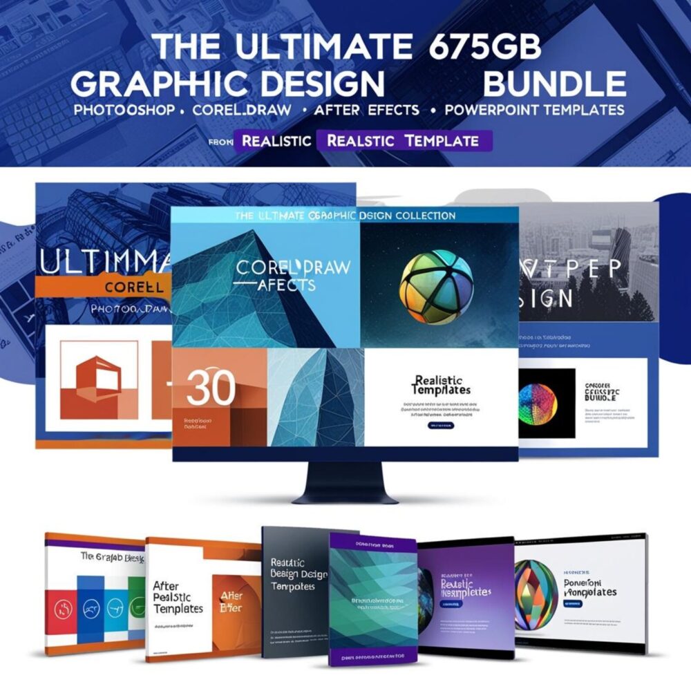 Premium 675 GB Graphic Designing Bundle - Image 4