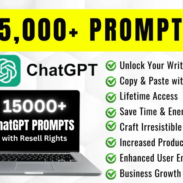 15,000+ Ready-To-Use ChatGPT Prompts